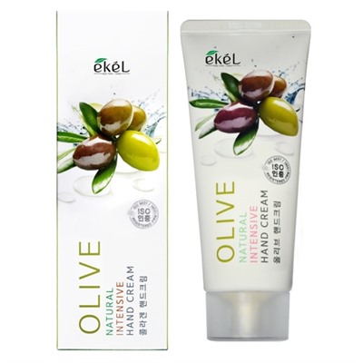 Ekel Крем для рук интенсивный с оливой - Hand cream intensive olive, 100мл