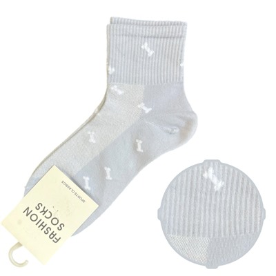 Хлопковые носки FASHION SOCKS (голубые)