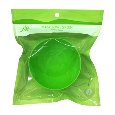 J:on Чаша для приготовления косметических масок зеленая - Mask bowl green, 1шт