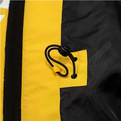 9-1197-E04 (желтая) Куртка-парка утепленная с мембраной Nordman Wear (размеры 110-140)