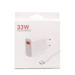 Адаптер Сетевой с кабелем - [BHR6034EU] USB 33W (USB/Type-C) (A) (white)