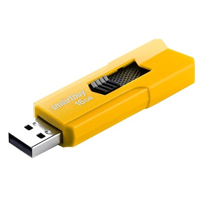 Флэш накопитель USB 16 Гб Smart Buy STREAM (yellow)