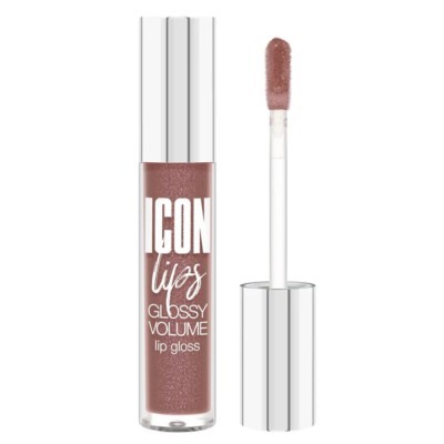 Блеск для губ с эффектом объема ICON lips glossy volume 506 Ice Taupe