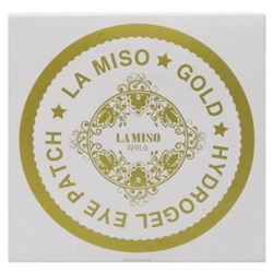 Гидрогелевые патчи для кожи вокруг глаз с частицами золота La Miso, Корея Акция