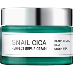 Esthetic House Крем для лица с муцином улитки и центеллой - Snail cica perfect repair cream, 50мл