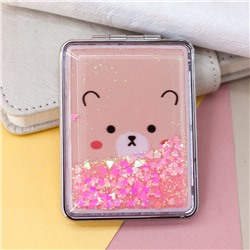 Зеркало "Animal bear", pink