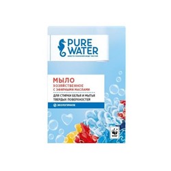 Хозяйственное мыло Pure Water с эфирными маслами 175 г