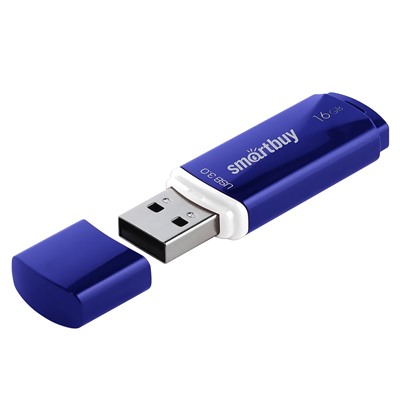 Флэш накопитель USB 16 Гб Smart Buy Crown 3.0 (blue)