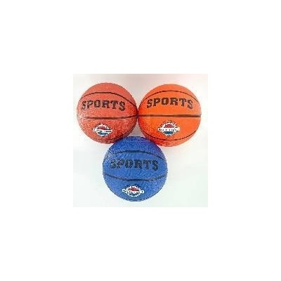 Мяч баскетбольный резиновый, вес 500 гр, диаметр 25 см (№7)