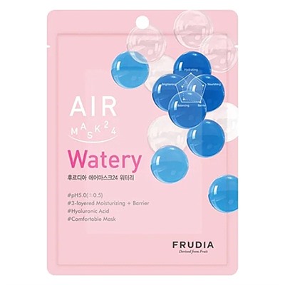 Frudia Маска тканевая воздушная для увлажнения - Air mask 24 watery, 25мл