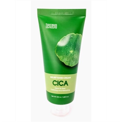 TENZERO Крем для рук с экстрактом центеллы азиатской - Relief Hand Cream Cica, 100г