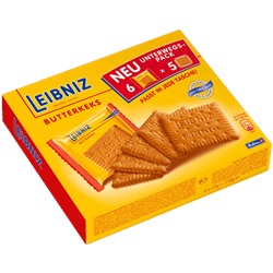 Leibniz Butterkeks Unterwegs Масляное печенье 150г