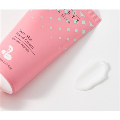 Premium Jigott&La Miso Крем для рук со змеиным ядом - Syn-ake peptide hand cream, 100мл