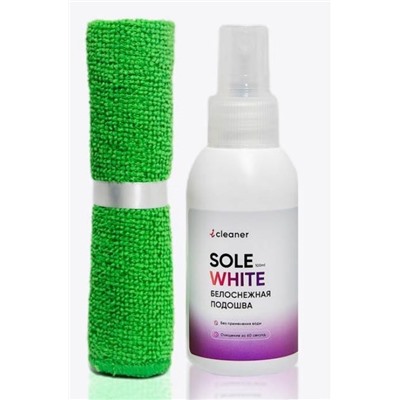 icleaner набор Sole-White 100ml + фибра