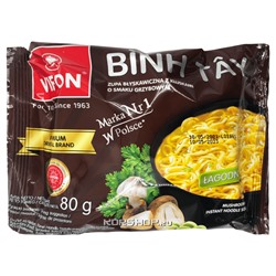 Лапша б/п со вкусом грибов Премиум Binh Tay Vifon, Вьетнам, 80 г Акция