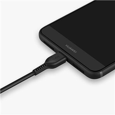 Кабель USB - Type-C Hoco X13 Easy  100см 2,4A  (black)