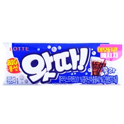 Жевательная резинка со вкусом колы Whatta Big Bubble Gum Lotte, Корея, 23 г. Срок до 01.11.2023. АкцияРаспродажа