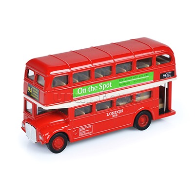 Лондонский автобус, красный