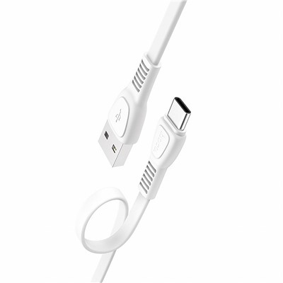 Кабель USB - Type-C Hoco X40 Noah Charging  100см 2,4A  (white)