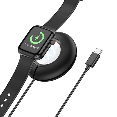 ЗУ Сетевое Беспроводное Hoco CW51 Wireless charger for iWatch (black)