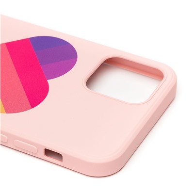 Чехол-накладка - SC220 для "Apple iPhone 12/iPhone 12 Pro" (003) (pink)
