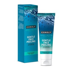 Consly Гель-пилинг для деликатного очищения - Gentle face peeling with hyaluronic acid, 120мл