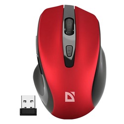 Мышь оптическая беспроводная Defender Prime MB-053 (red)