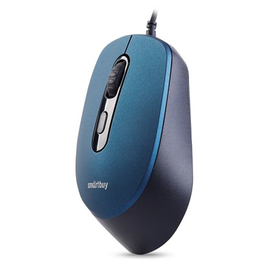 Мышь оптическая Smart Buy SBM-265-B беззвучная (blue)