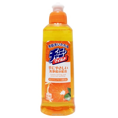 Средство для мытья посуды с натуральным маслом апельсина Charmy V Quick Lion, Япония, 260 мл Акция