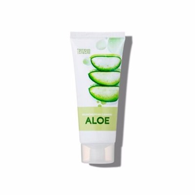 TENZERO Пенка для умывания с экстрактом алоэ - Balancing Foam Cleanser Aloe, 100мл