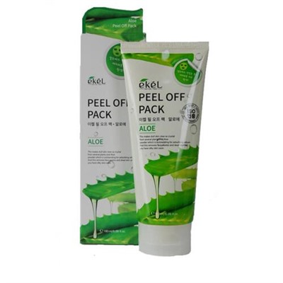 Ekel Маска-пленка с экстрактом алоэ - Peel off pack aloe, 180мл