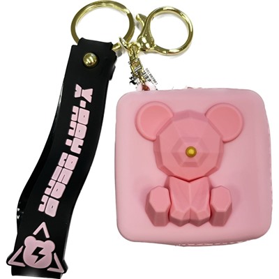 Брелок, кошелёк «Take mouse», pink