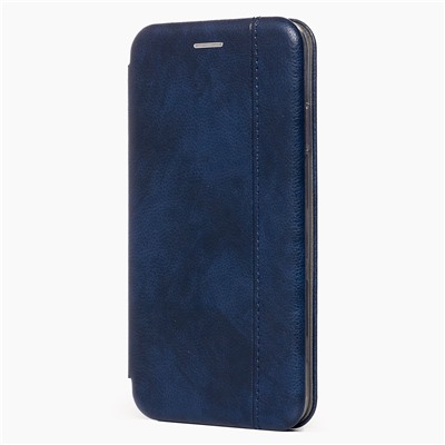 Чехол-книжка - BC002 для "Apple iPhone X/iPhone XS" (blue) откр.вбок