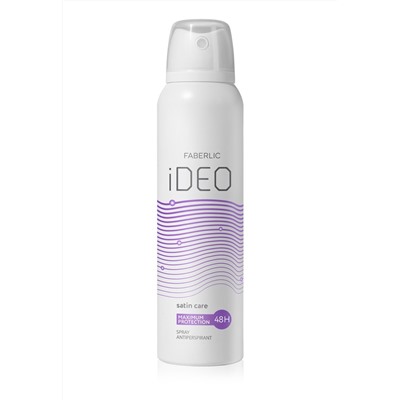 Спрей-антиперспирант для женщин Satin Care iDeo