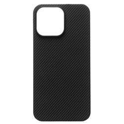 Чехол-накладка - SM009 POSH KEVLAR SafeMag для "Apple iPhone 14 Pro Max" (black)