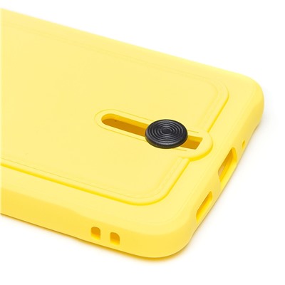 Чехол-накладка - SC304 с картхолдером для "Samsung SM-A336 Galaxy A33 5G" (yellow) (208760)