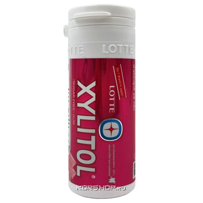 Жевательная резинка Клубника и Мята Xylitol Strawberry Mint Thai Lotte, Таиланд, 29 г Акция