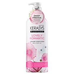KeraSys Кондиционер для волос парфюмированный «романтик» - Lovely&romantic parfumed rinse, 600мл