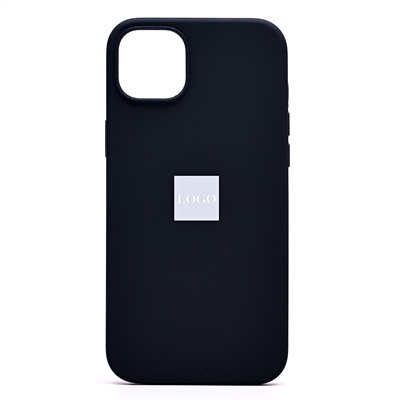 Чехол-накладка - SM003 SafeMag Soft Touch с анимацией для "Apple iPhone 14 Plus" (black)