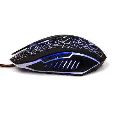 Мышь оптическая Nakatomi Gaming mouse MOG-15U (black) игровая