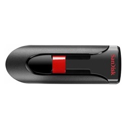 Флэш накопитель USB 64 Гб SanDisk Cruzer Glide (black)