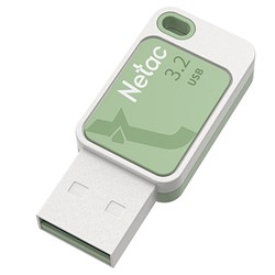 Флэш накопитель USB 128 Гб Netac UA31 3.2 (green)
