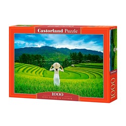Пазлы 1000 "Рисовые поля во Вьетнаме"
