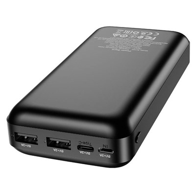 Внешний аккумулятор Borofone BJ16A 20000mAh Micro/Type-C/USB*2 (black)