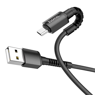 Кабель USB - micro USB Hoco X71 Especial  100см 2,4A  (black)