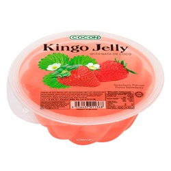 Фруктовое желе со вкусом клубники Kingo Cocon, Малайзия, 420 г. Акция