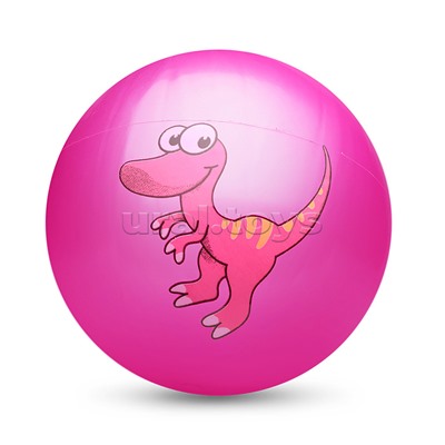 Мяч детский надувной "Динозаврик" 60гр.
