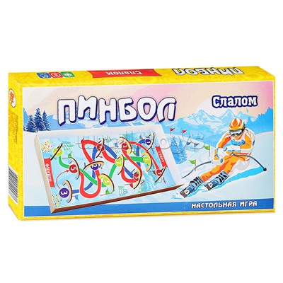 Игра "Пинбол. Слалом" (настольная игра)