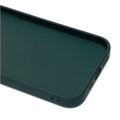 Чехол-накладка - PC084 экокожа для "Apple iPhone 12 Pro" (green) (219655)