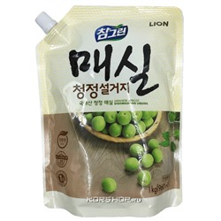 Средство для мытья посуды, фруктов, овощей Chamgreen с японским абрикосом м/у Lion, Корея, 960 мл Акция